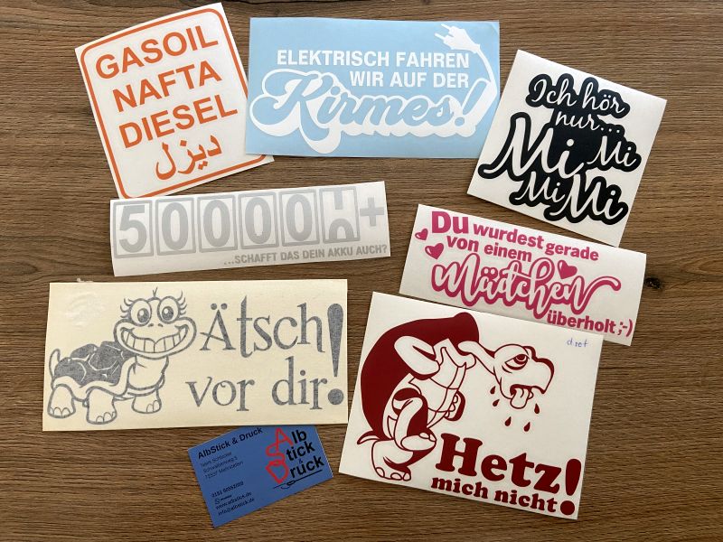 Hochwertige, personalisierte Aufkleber in allen Formen, Farben und Größen|default:Aufkleber|default:.NAME