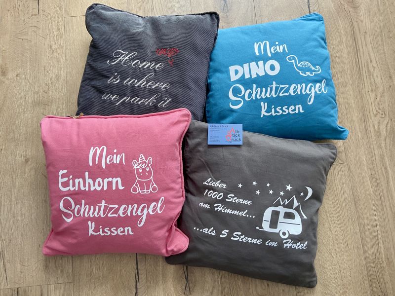 Personalisierten Kissen als Geschenk, für dein Zuhause, beim Camping oder als Werbeartikel|default:Kissen|default:.NAME