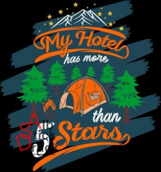 T-Shirt bedruckt mit "My Hotel"